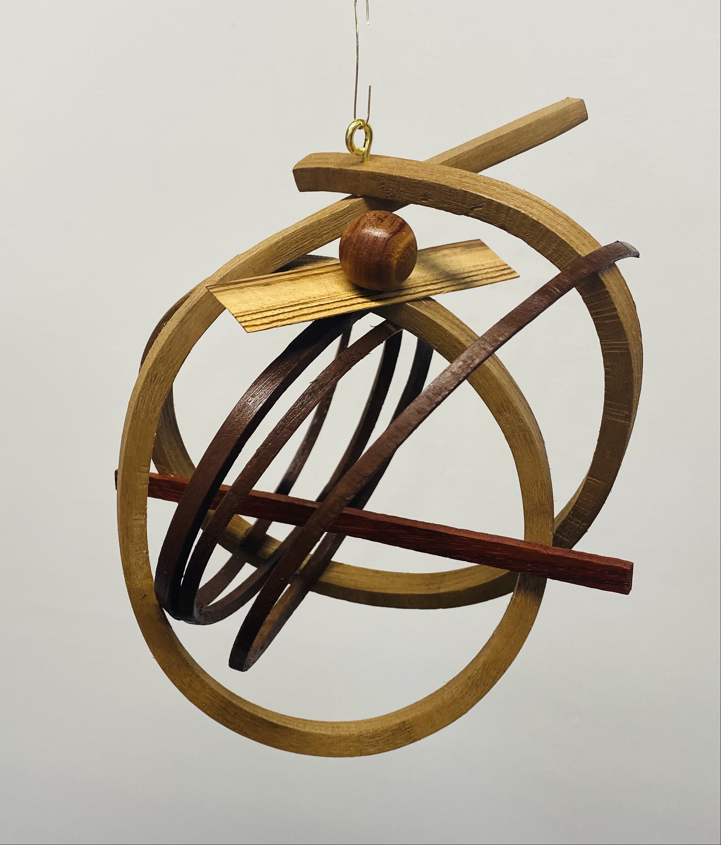 Rick Maxwell bent wood sculpture 2020-2022