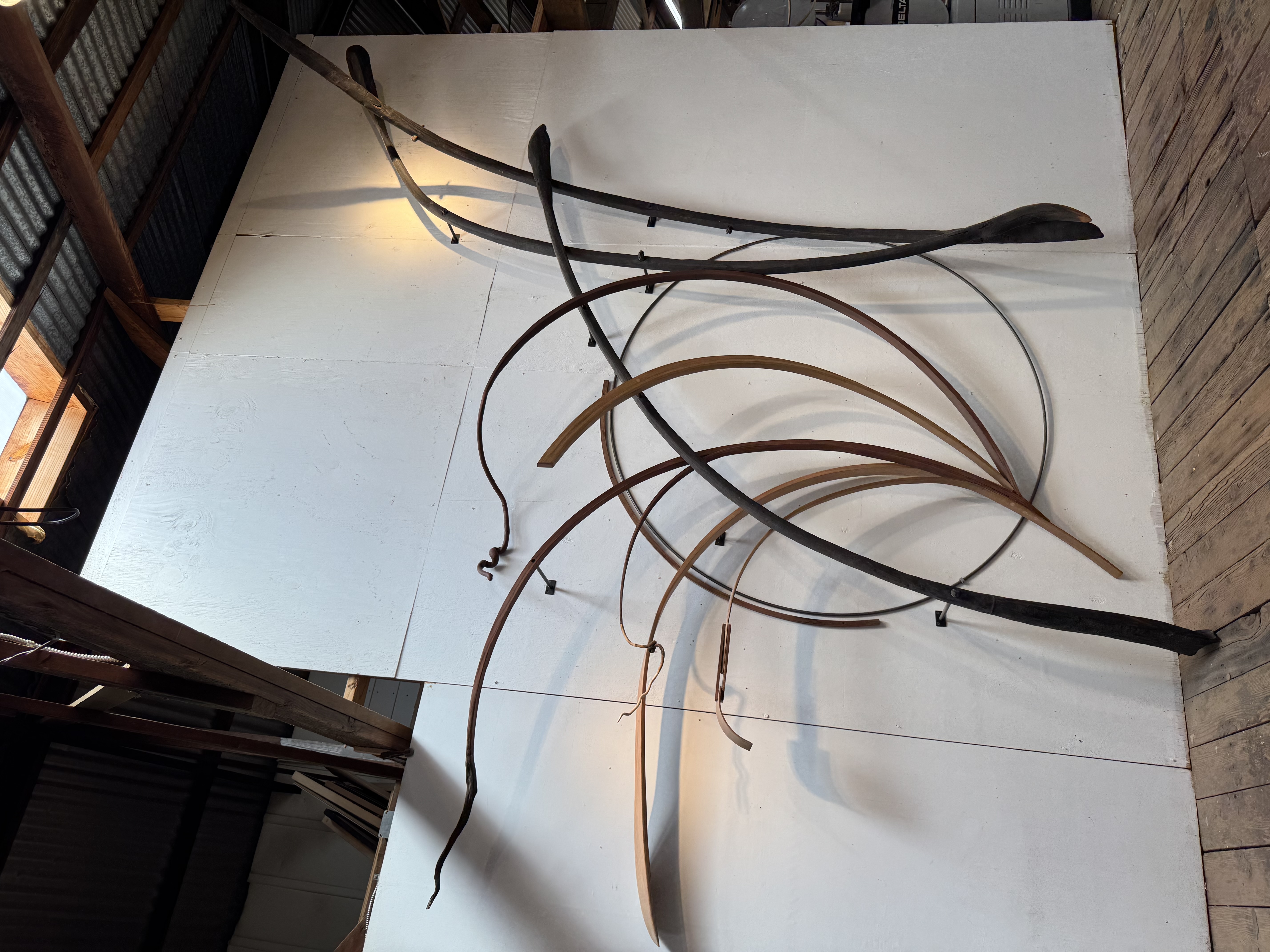 Rick Maxwell bent wood sculpture 2023-2026-2796