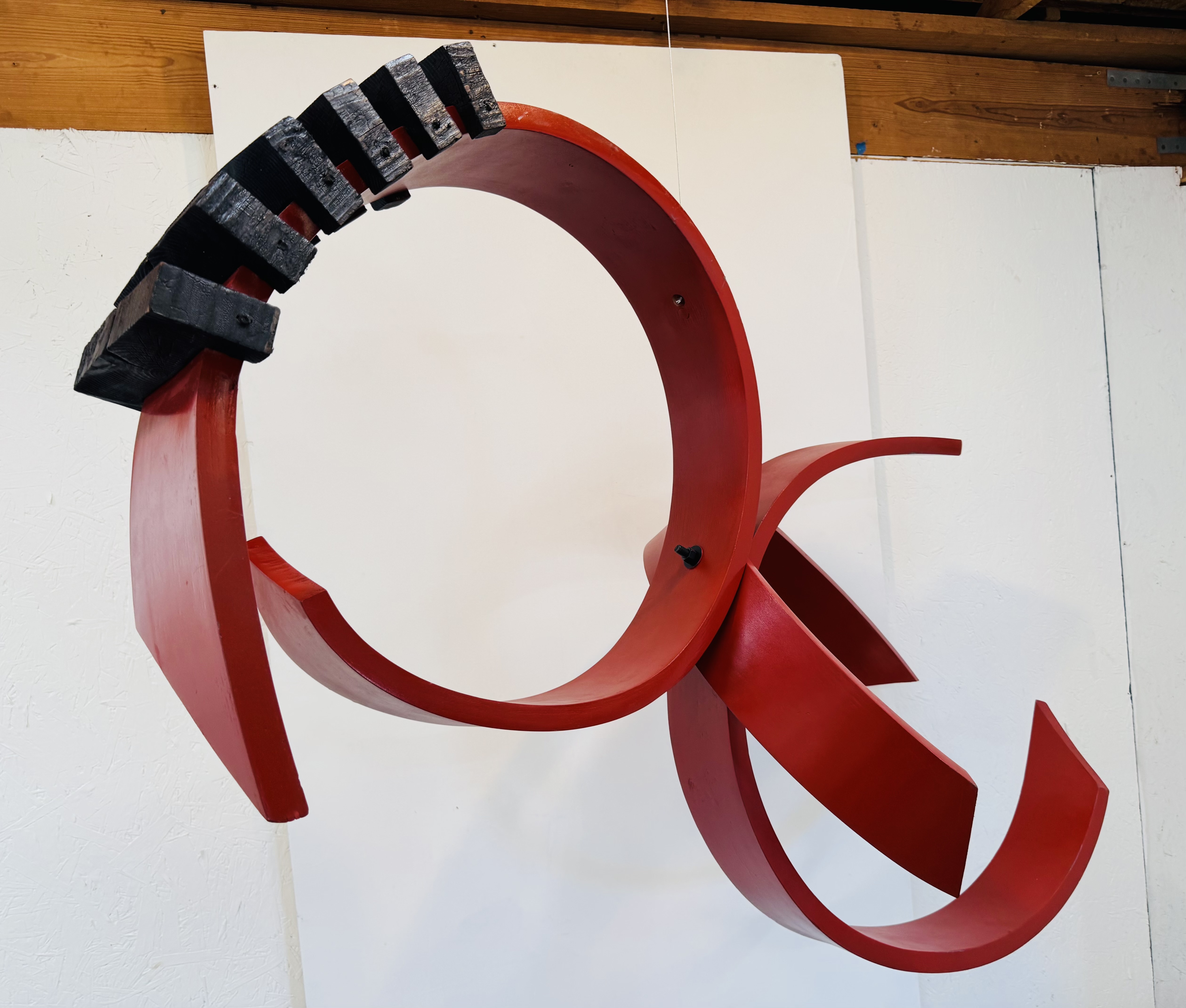 Rick Maxwell bent wood sculpture 2023-2026-2809