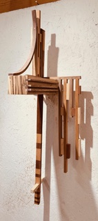 Rick Maxwell bent wood sculpture 2023-2026-2863