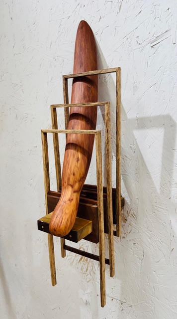 Rick Maxwell bent wood sculpture 2023-2026-2888
