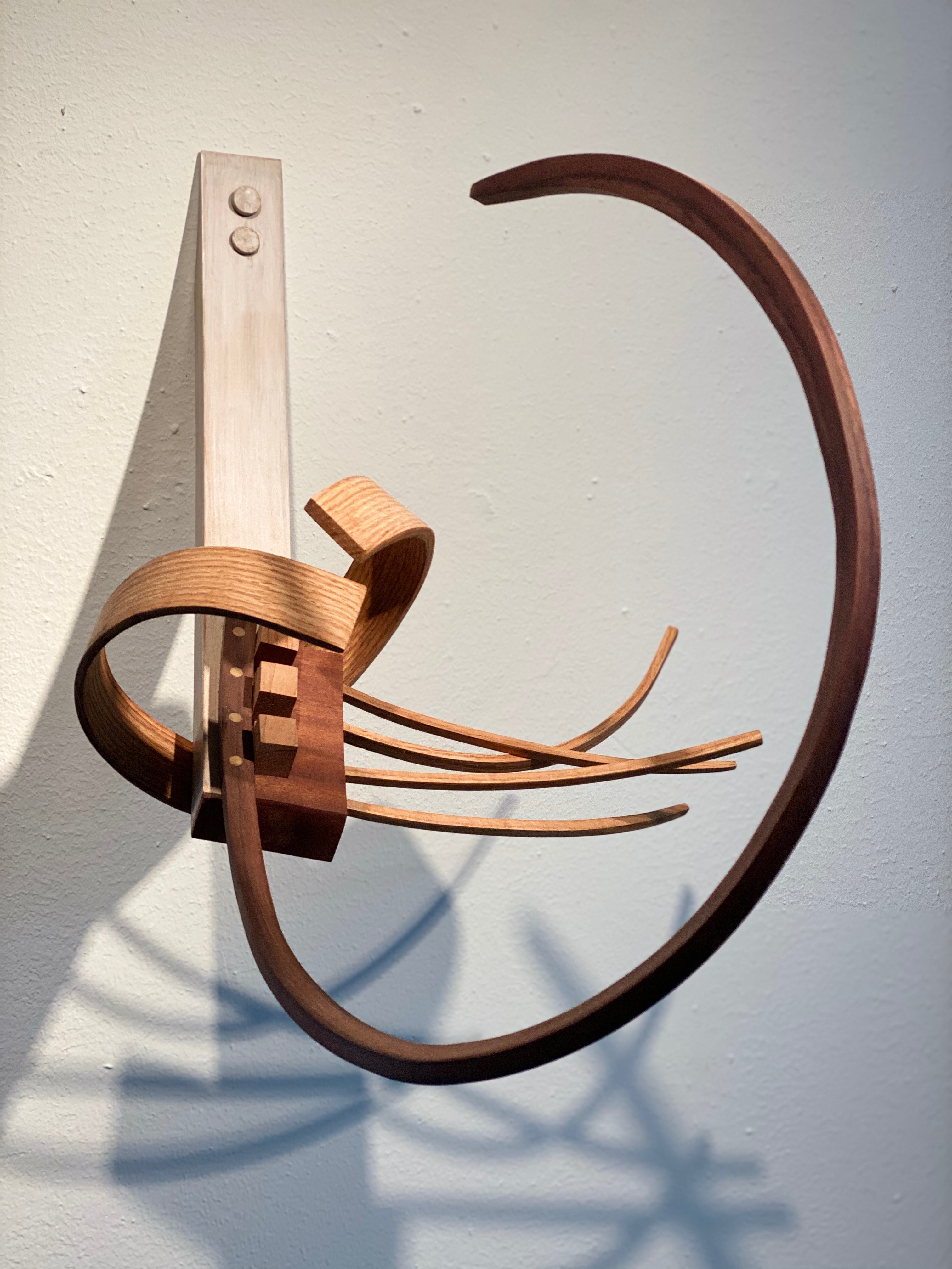 Rick Maxwell bent wood archive sculpture